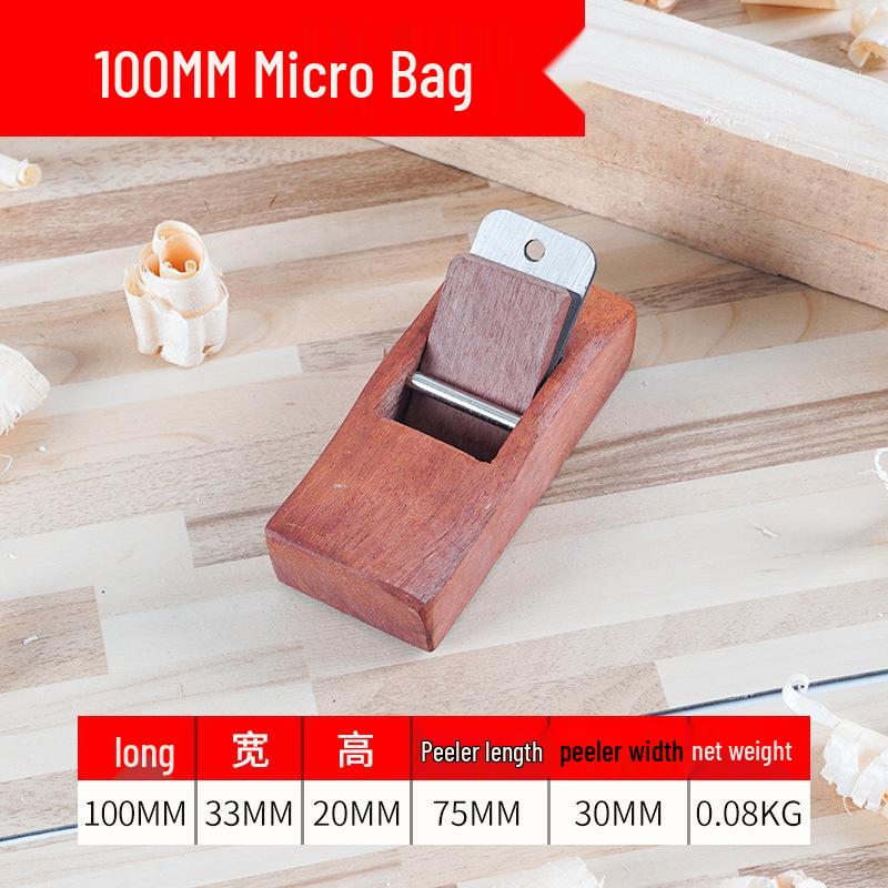 Индонезийский красный ручной рубанок с лезвием для деревообработки и DIY.